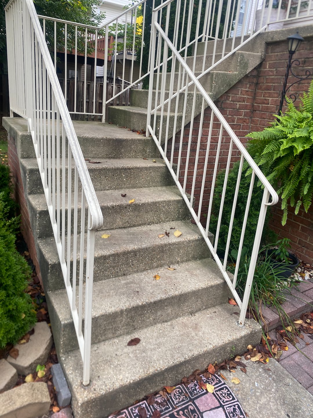 Germantown Front Brick Stairway Entrance 