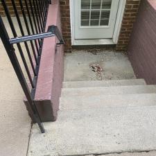 Germantown-Maryland-basement-stairway-power-washing 0