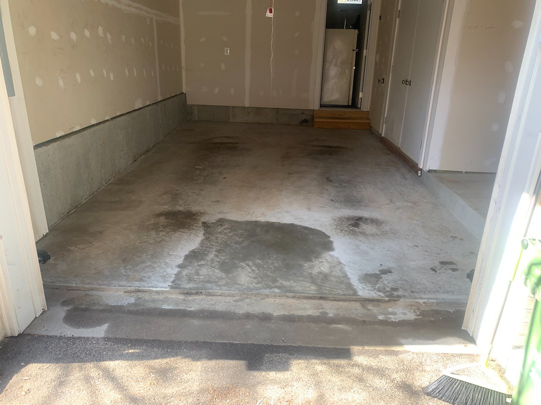 Power Washing and Epoxy Floor finish 